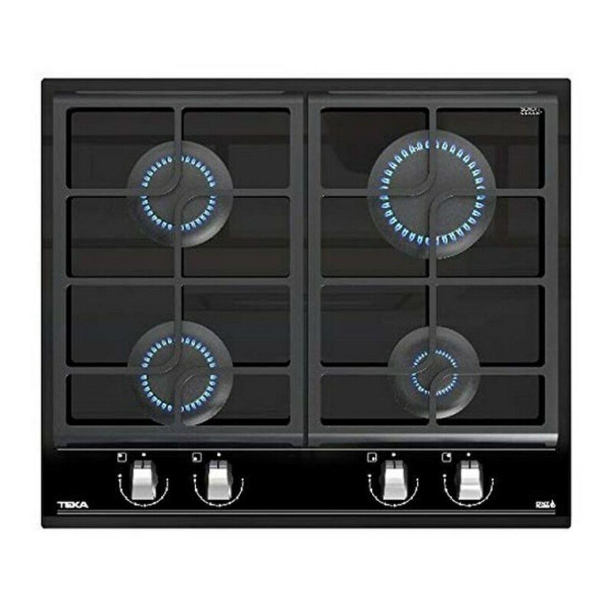 Placa de Gas Teka GZC64300XBN 60 cm (4 Fogones)