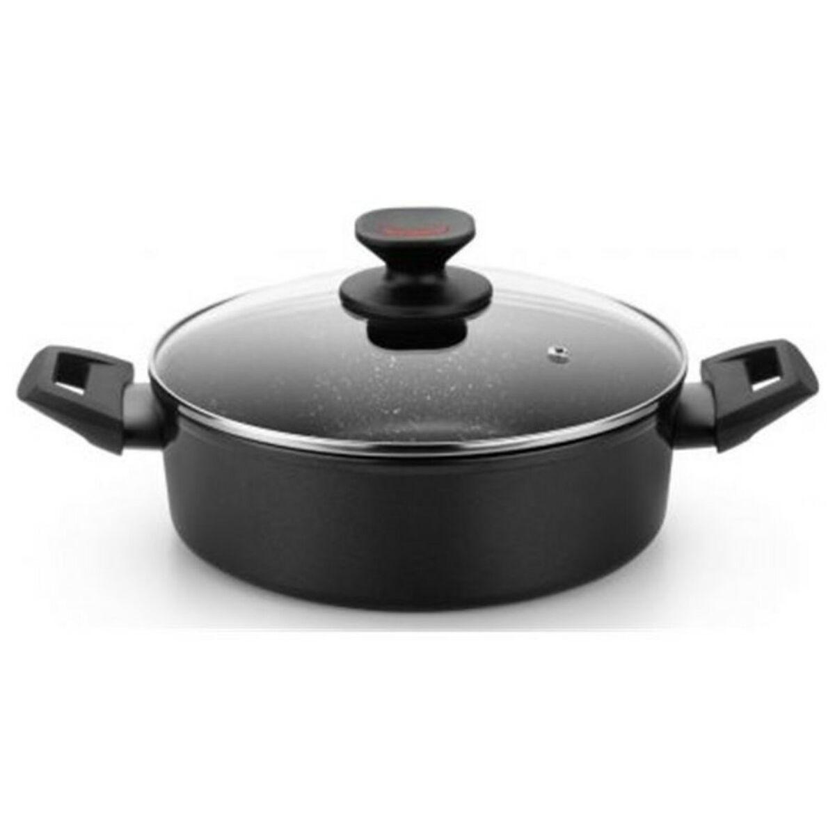 Cacerola Monix TITAN ROCK Negro Ø 24 cm 1 L