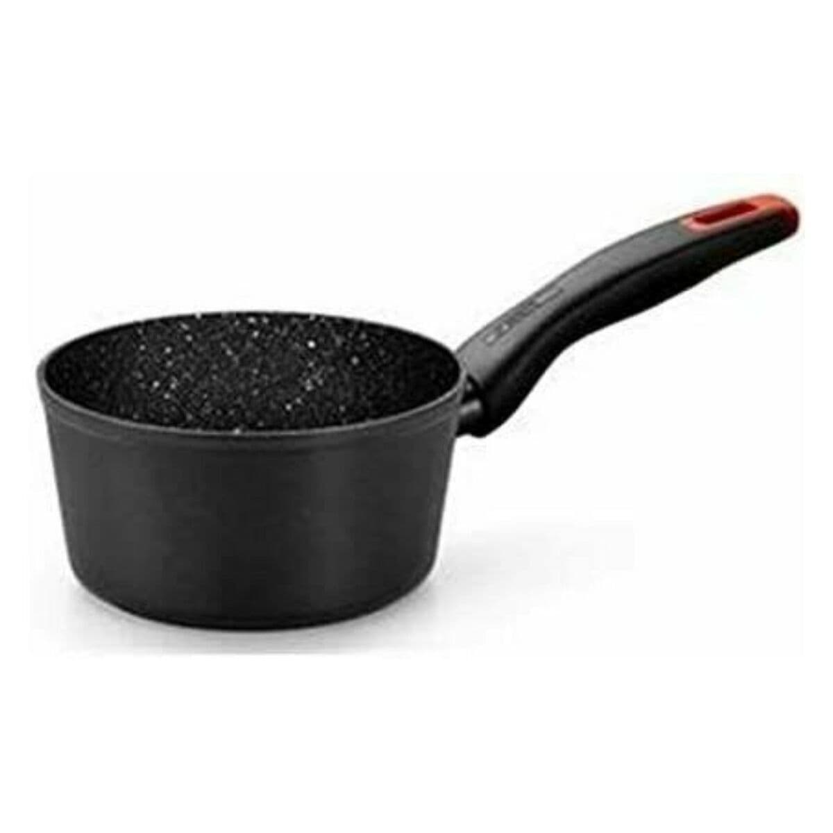 Cazo Monix M813816 Negro Acero Inoxidable Aluminio