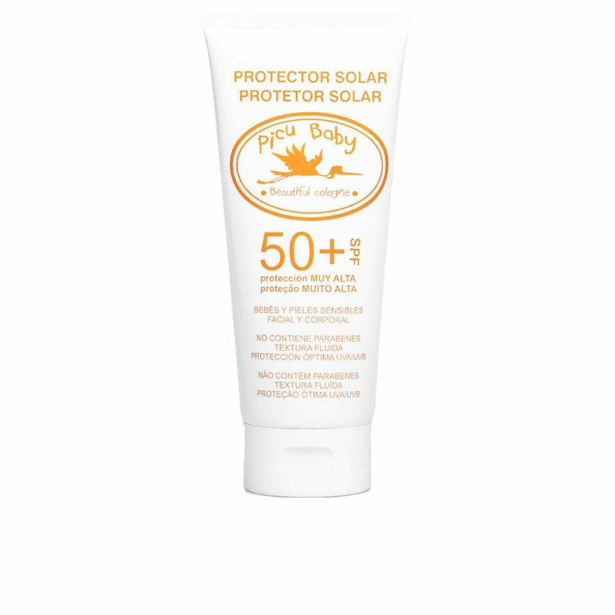 Protector Solar para Niños Picu Baby Bebés Y Pieles Sensibles Spf 50+ 100 ml Bebés