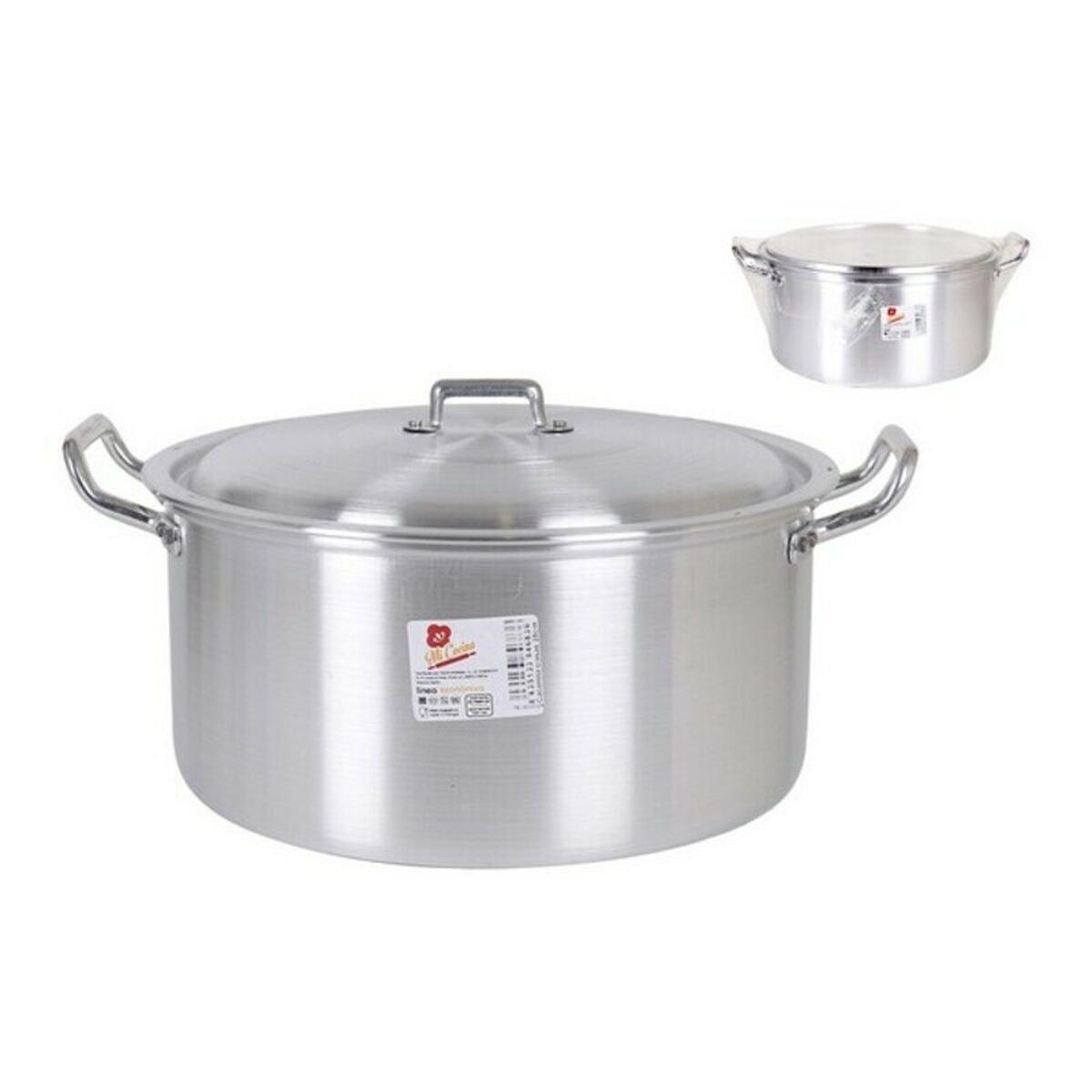 Cacerola Con Tapa Aluminio