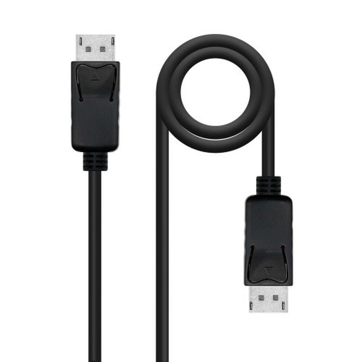 Cable DisplayPort NANOCABLE 10.15.2701-L150 Negro 1,5 m