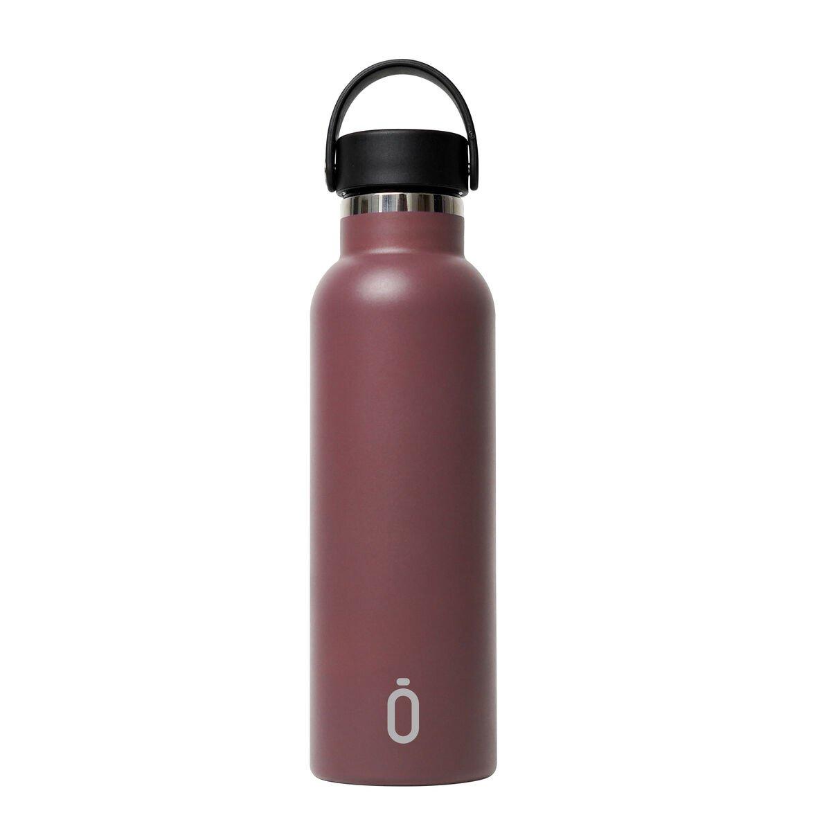 Botella Térmica Safta Cacao Marrón Silicona Acero Inoxidable