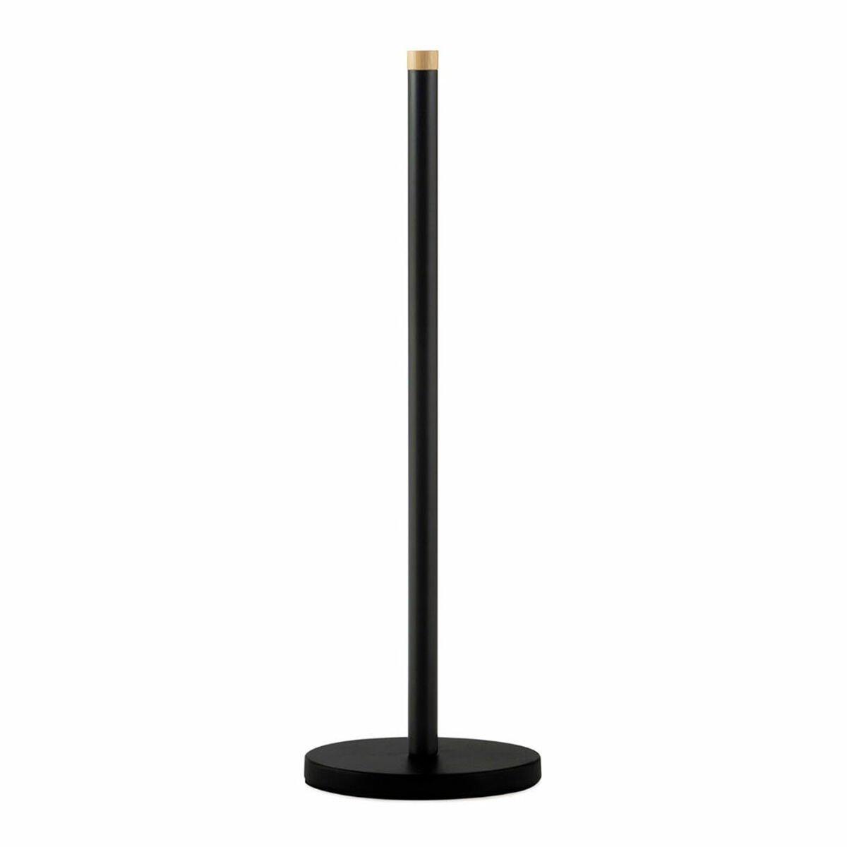 Portarrollos de Papel Higiénico Andrea House ba72125 Negro Metal