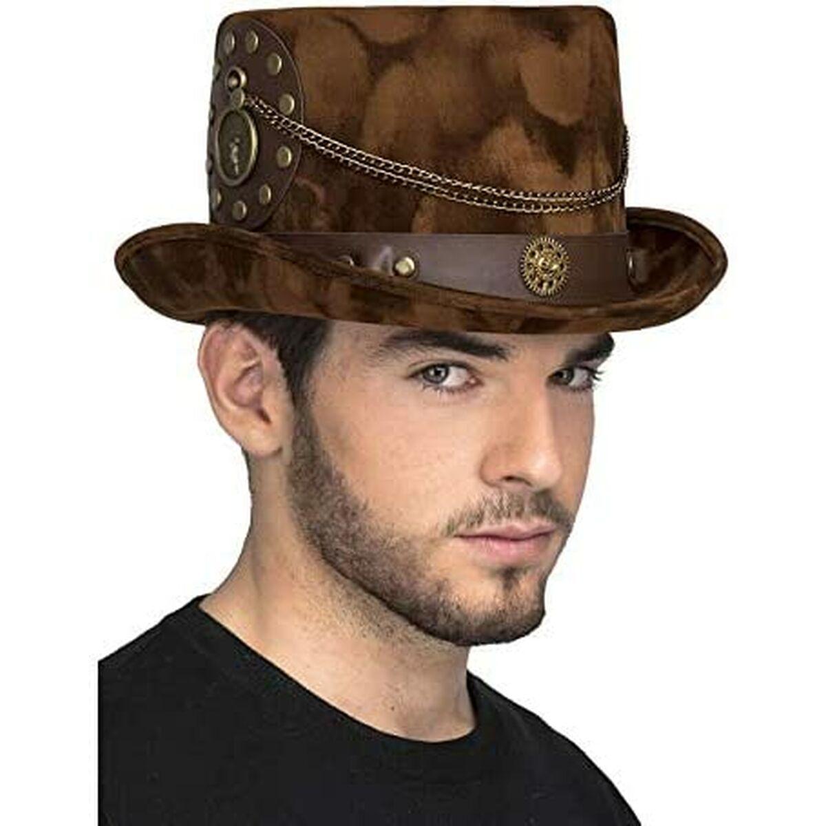 Sombrero My Other Me Steampunk Marrón