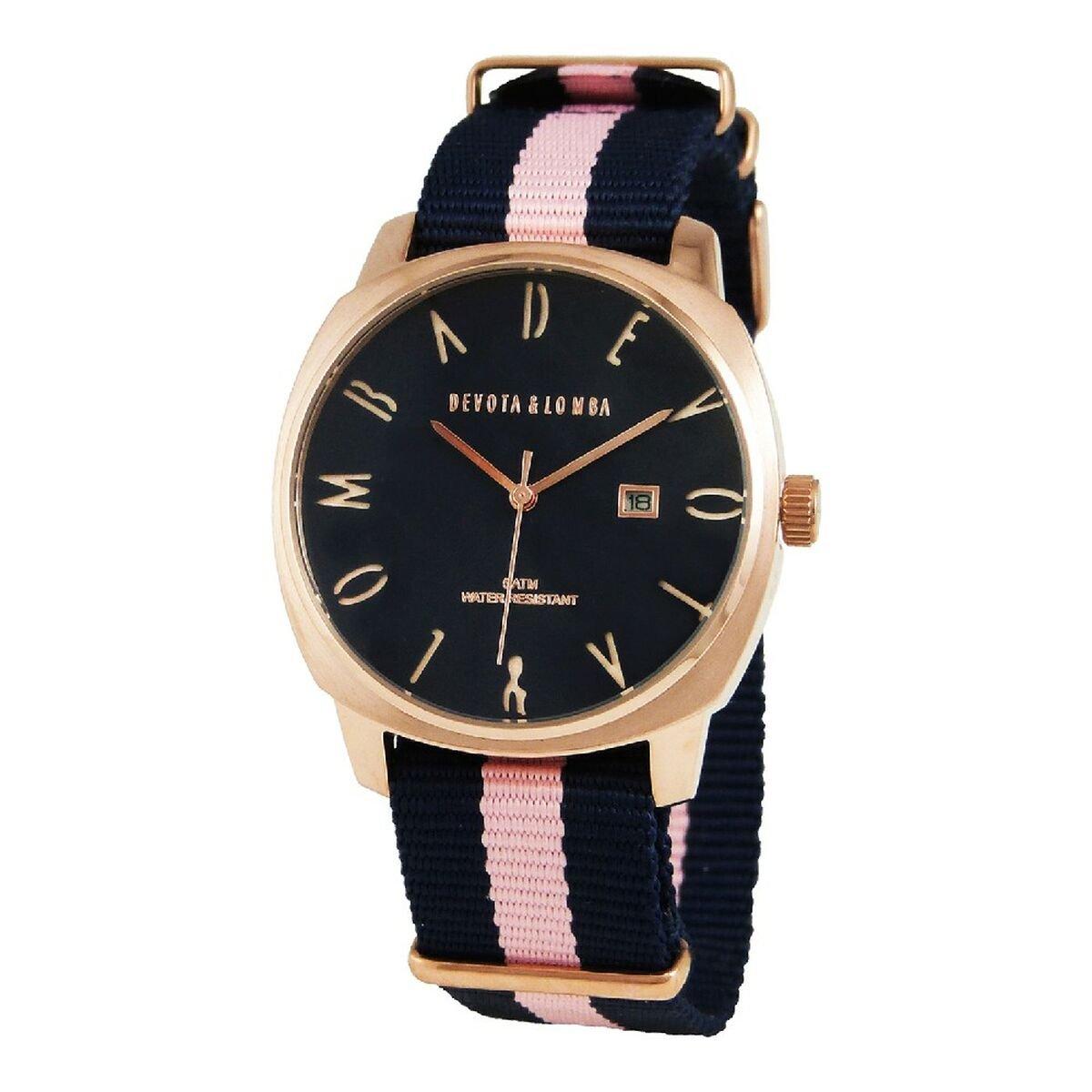 Reloj Unisex Devota & Lomba Rosado (Ø 42 mm)
