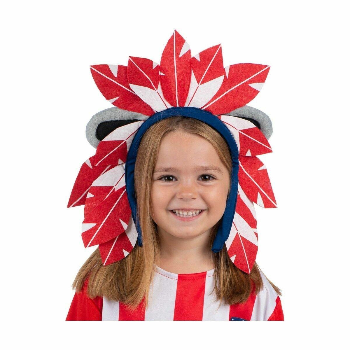 Penacho My Other Me Talla única Disfraz para Niños Atlético de Madrid