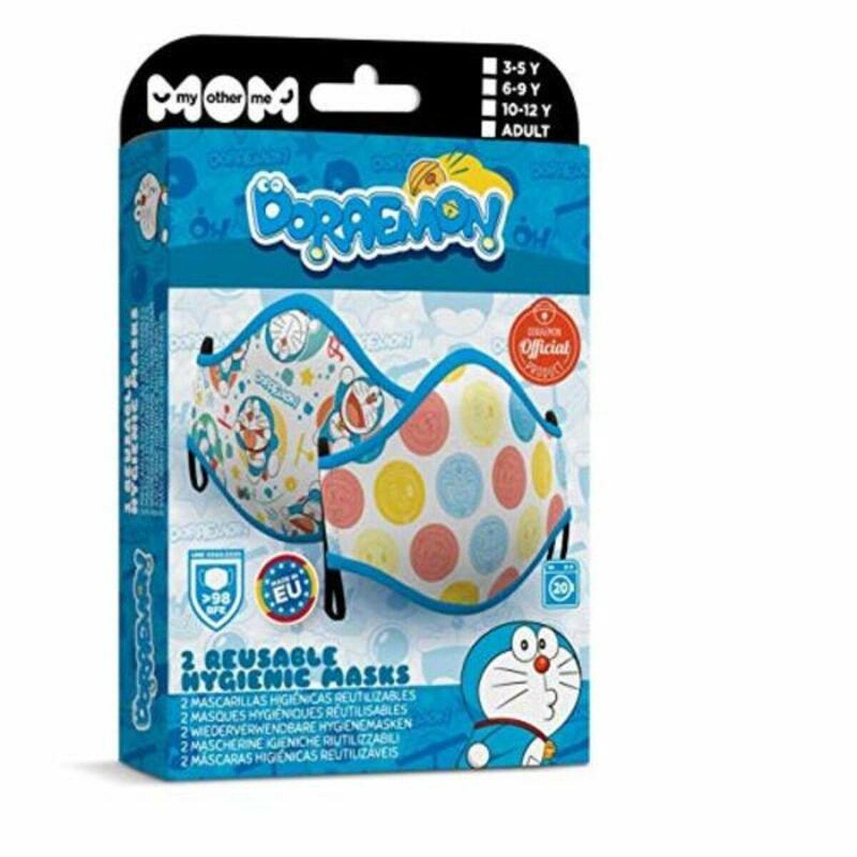 Mascarilla Higiénica de Tela Reutilizable My Other Me Doraemon Premium Adulto