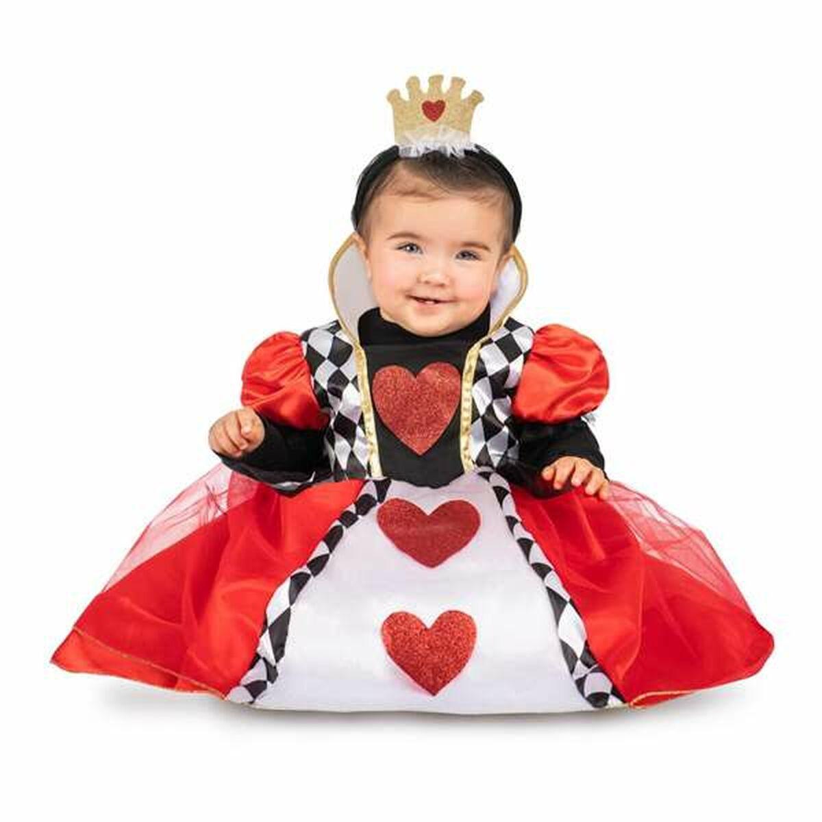 Disfraz para Bebés My Other Me Reina de Corazones 7-12 Meses