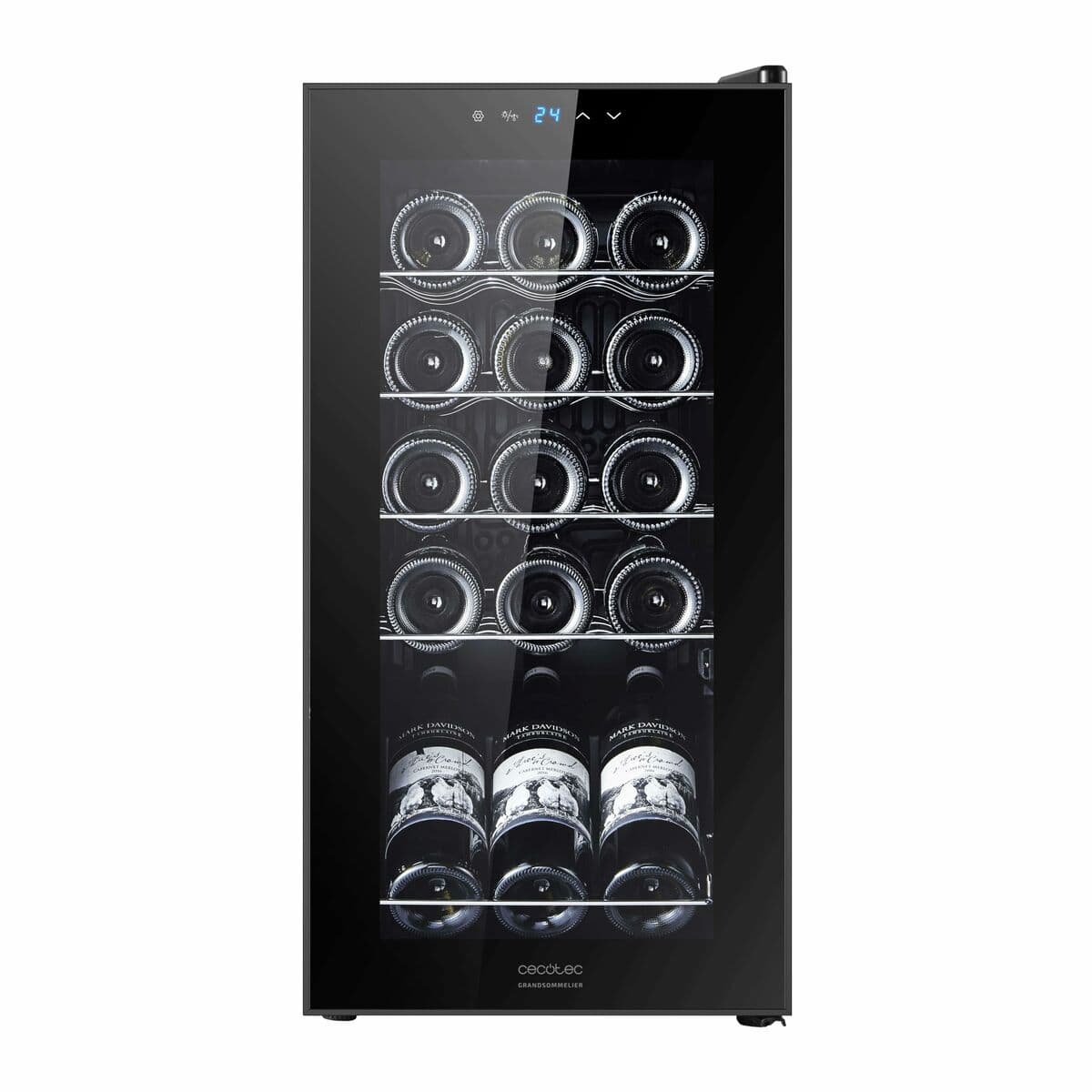 Vinoteca Cecotec GrandSommelier 1550 Negro