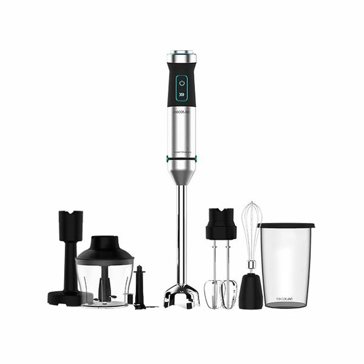 Batidora de Mano Power TitanBlack 1500 XL PerfectCream & Crush Cecotec 1500 W
