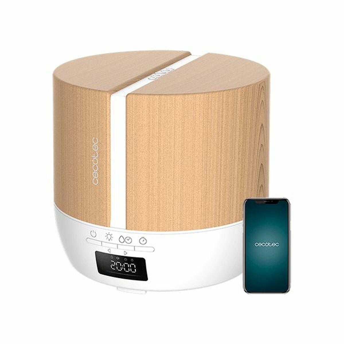 Humidificador PureAroma 550 Connected White Woody Cecotec PureAroma 550 Connected White Woody 25 W 500 ml