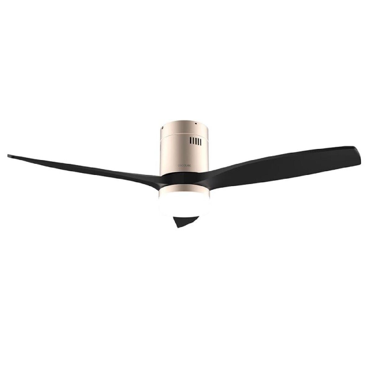 Ventilador de Techo con Luz Cecotec EnergySilence Aero 5600 Aqua Negro Dorado 20 W 40 W
