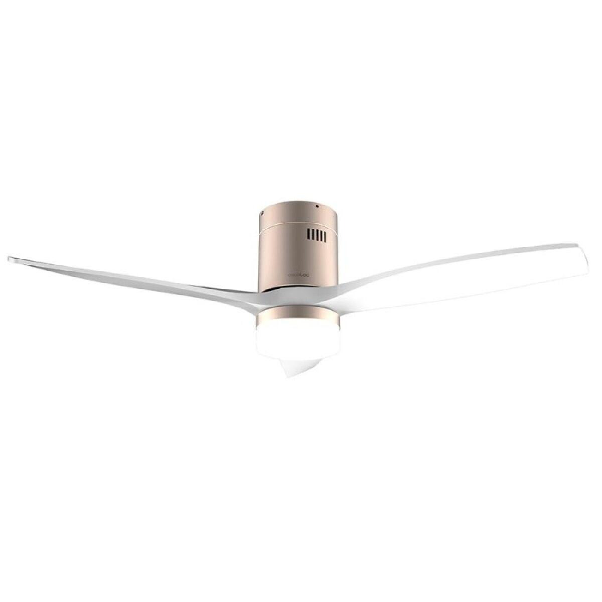 Ventilador de Techo con Luz Cecotec EnergySilence Aero 5600 Aqua Blanco Marrón Dorado 18 W 40 W