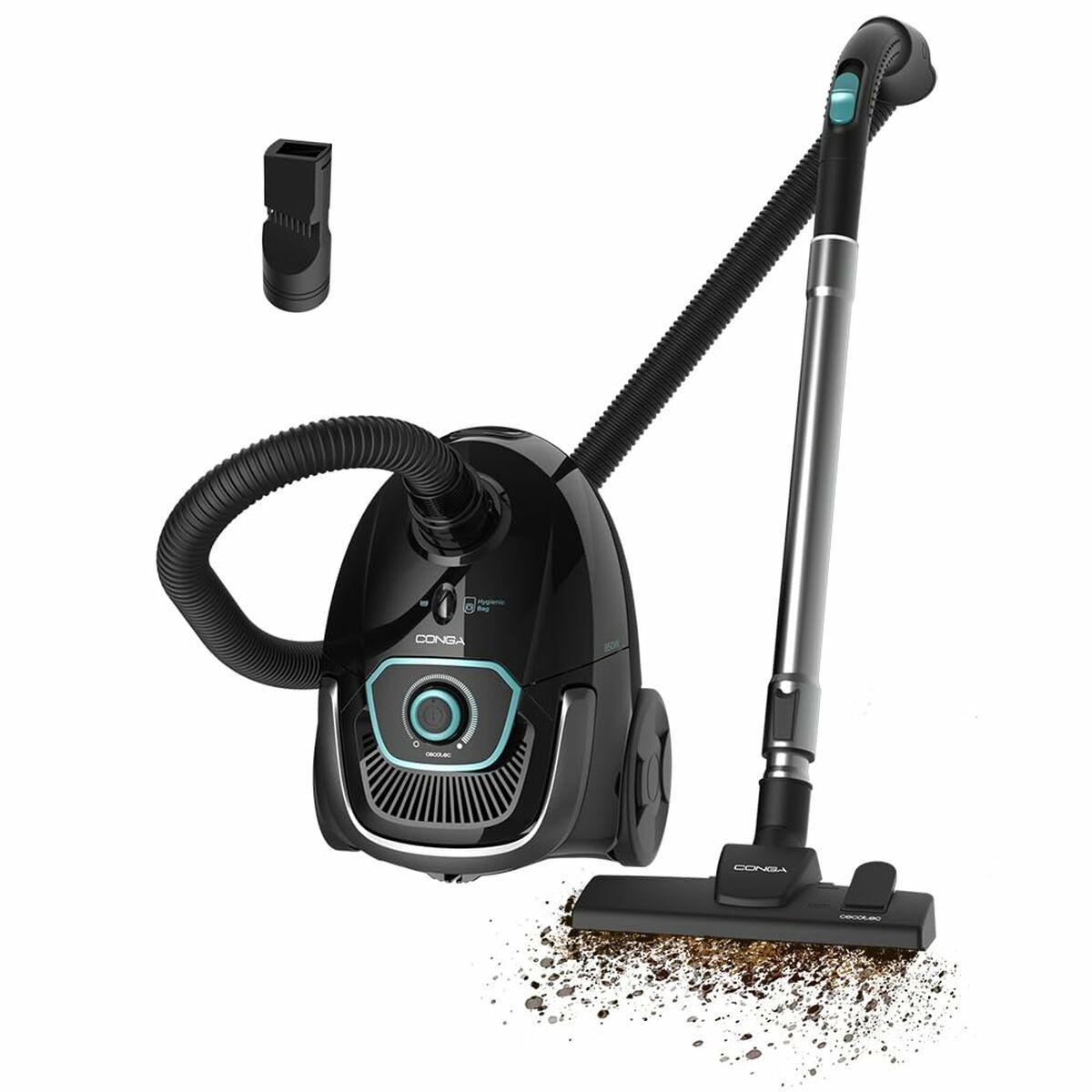 Aspirador Cecotec Conga Powerbag 2500 Compact Plus 850 W Negro