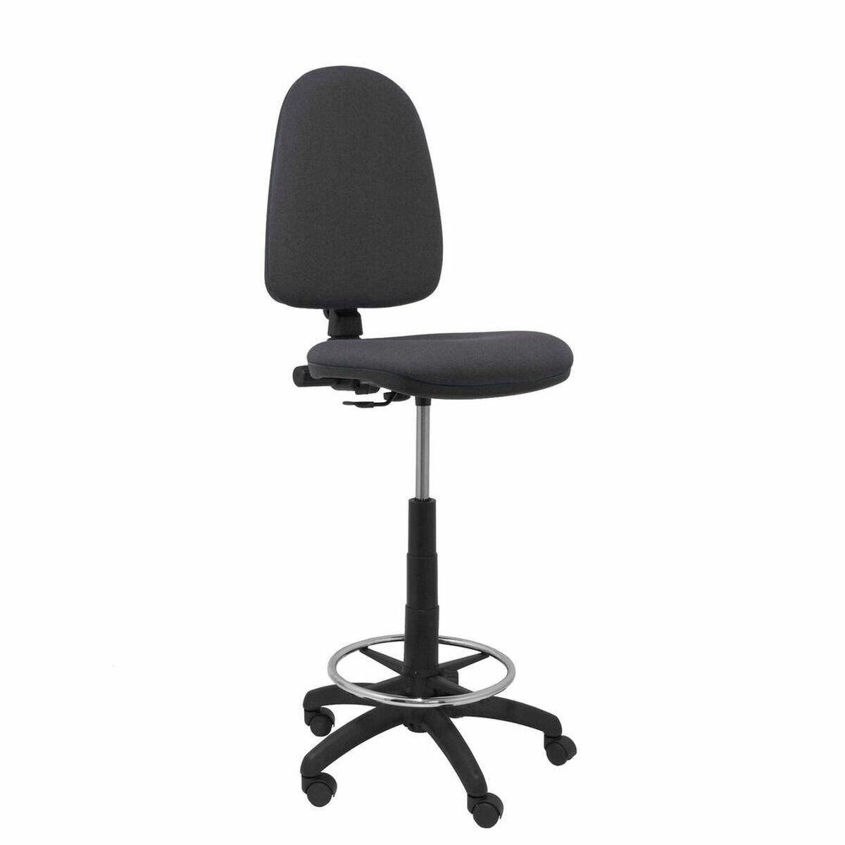 Taburete Piqueras y Crespo BALI600 Gris oscuro PVC