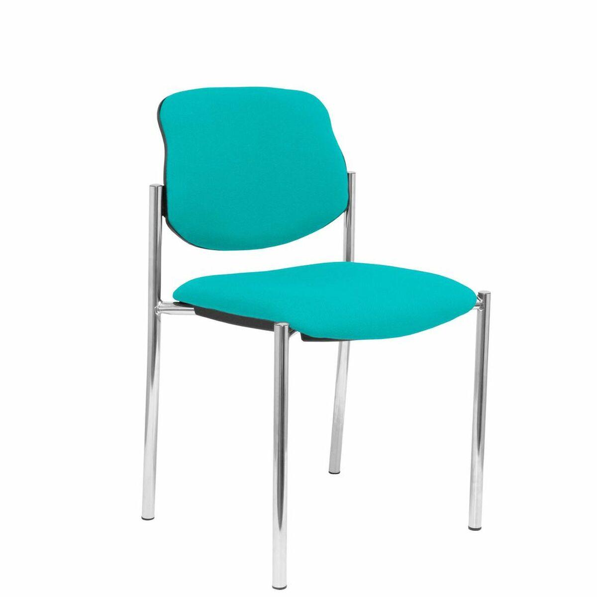Silla de Recepción Villalgordo Piqueras y Crespo RBALI39 Turquesa Símil Piel