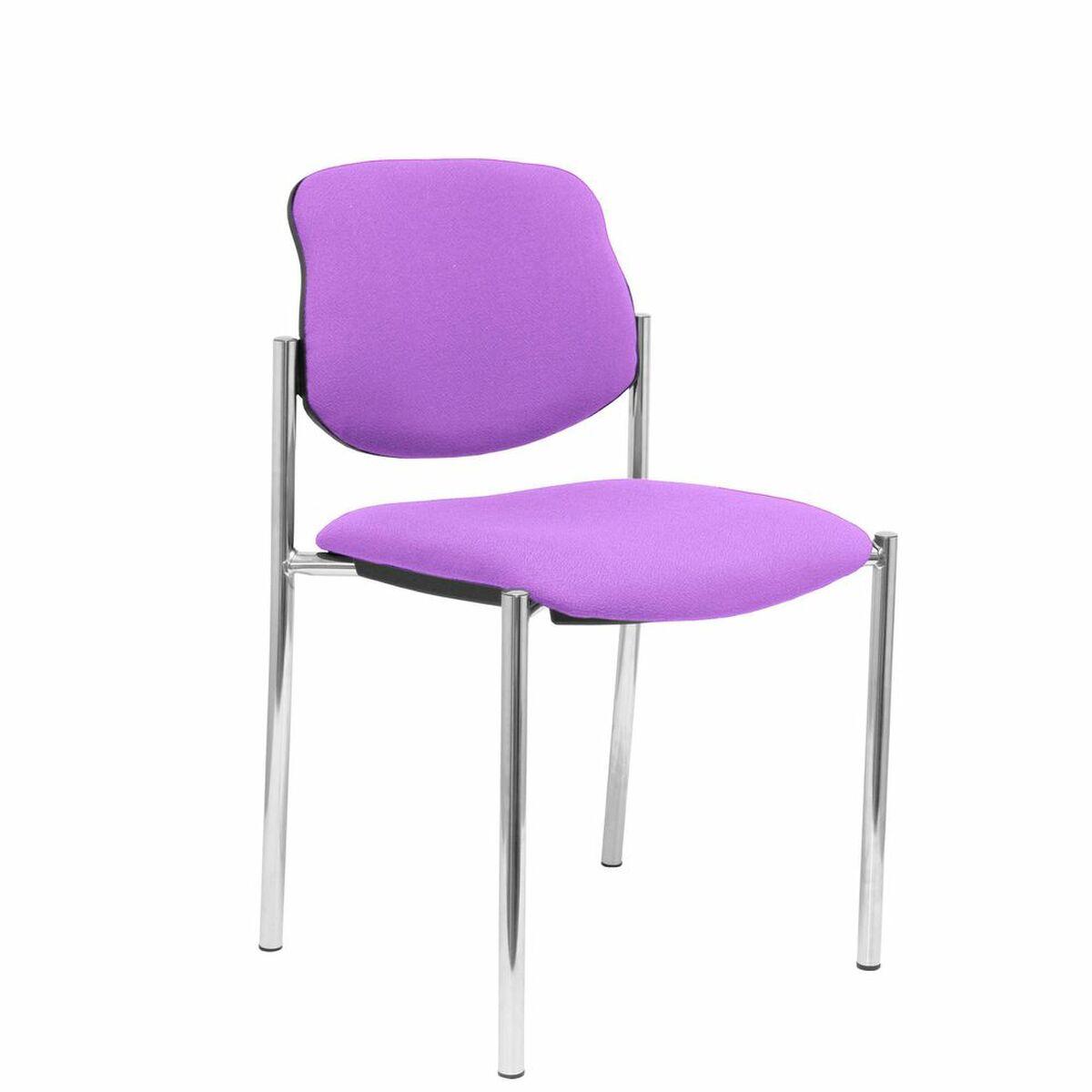 Silla de Recepción Villalgordo Piqueras y Crespo RBALI82 Lila Símil Piel