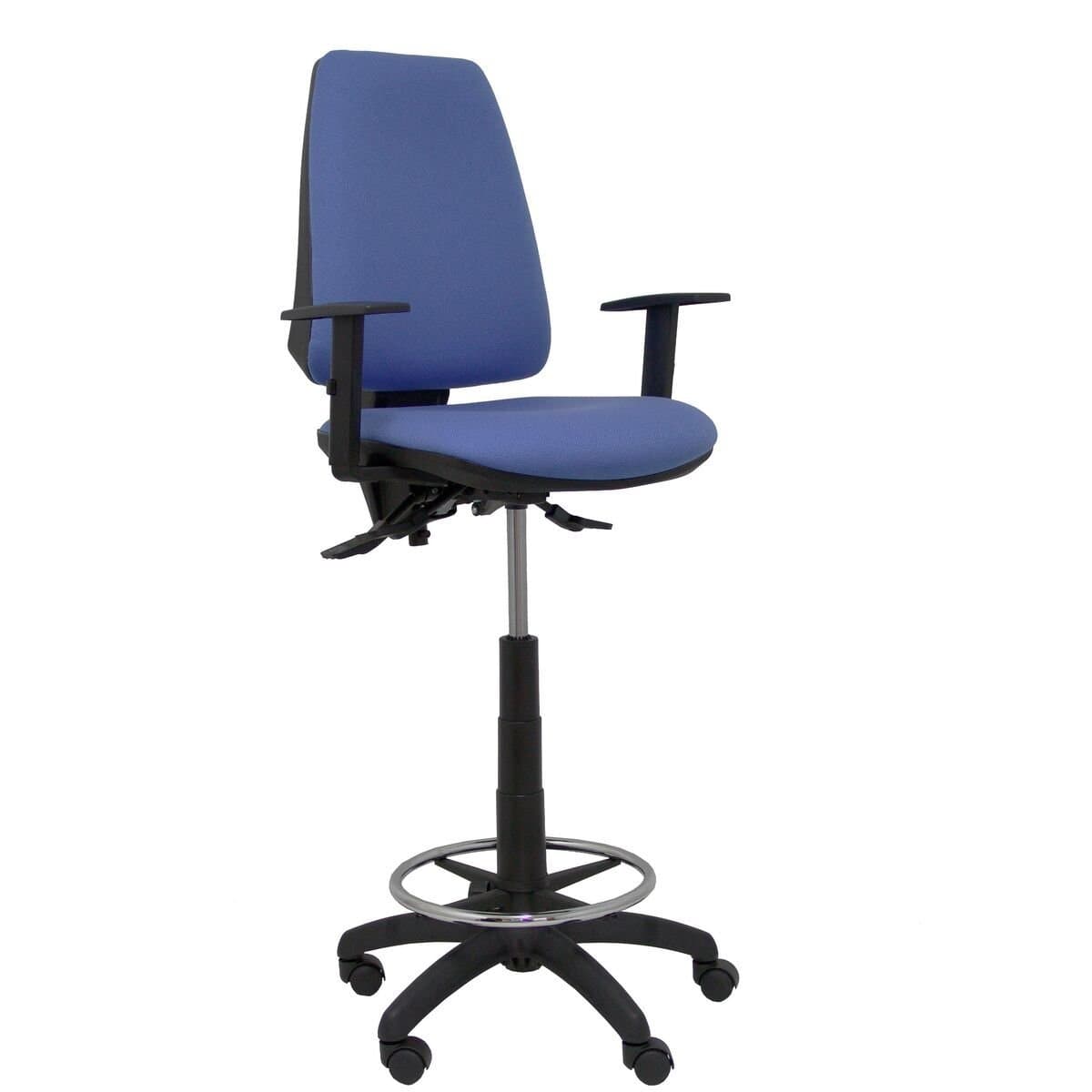 Taburete Piqueras y Crespo 61B10RN Azul PVC