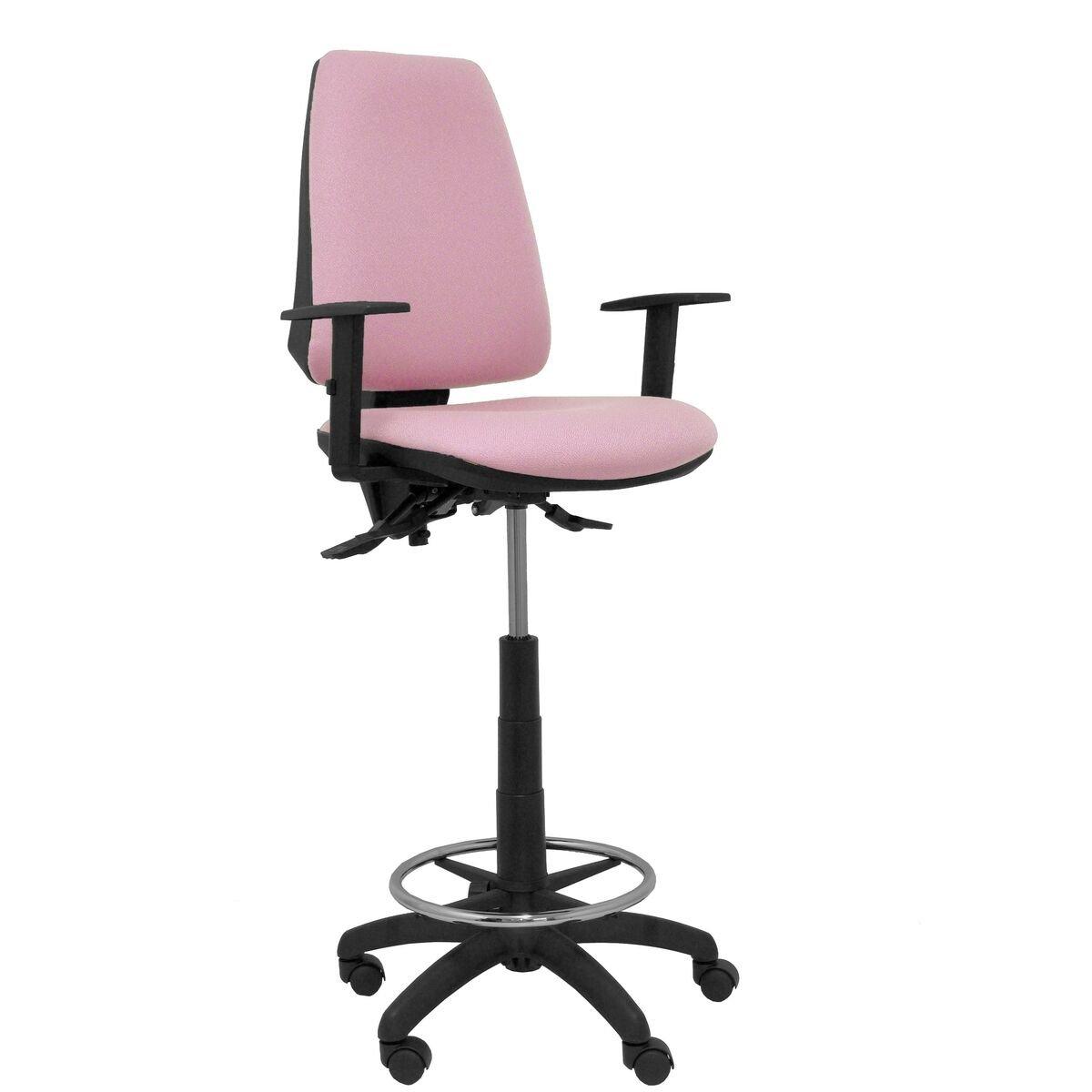 Taburete Elche Piqueras y Crespo 10B10RN Rosa PVC
