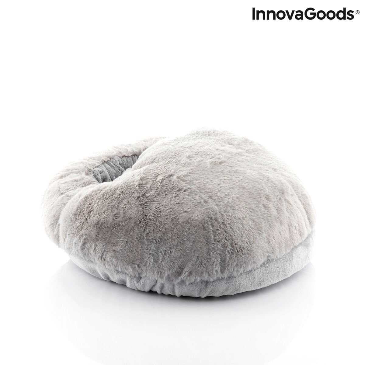 InnovaGoods Calentador de pies eléctrico unisex con diseño ergonómico y portátil, 3 niveles de temperatura ajustables