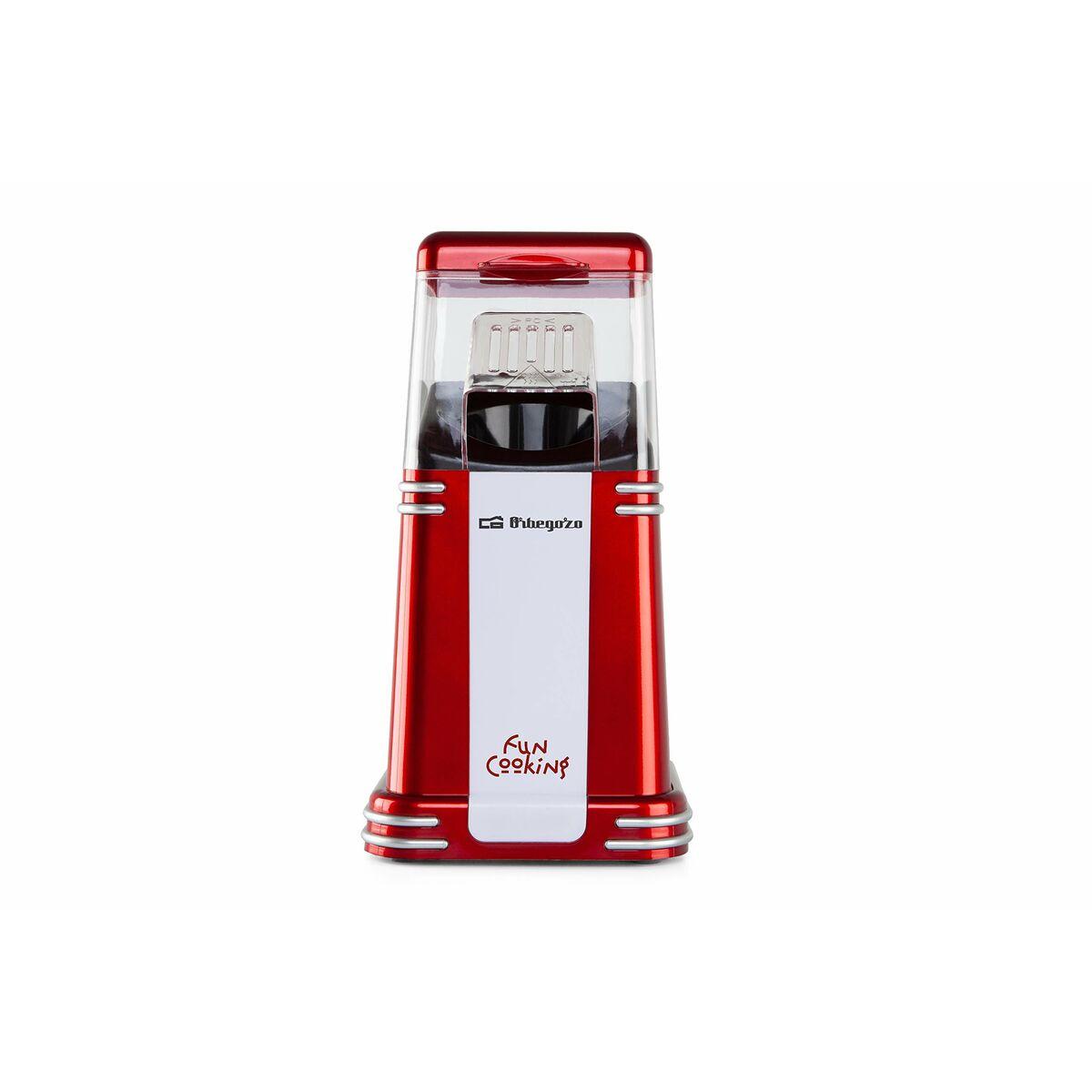 Máquina de palomitas Orbegozo 17690 Rojo