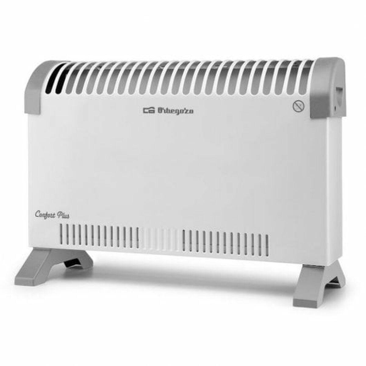 Calefactor Eléctrico de Convección Orbegozo CV 1300 Blanco/Gris 2000 W