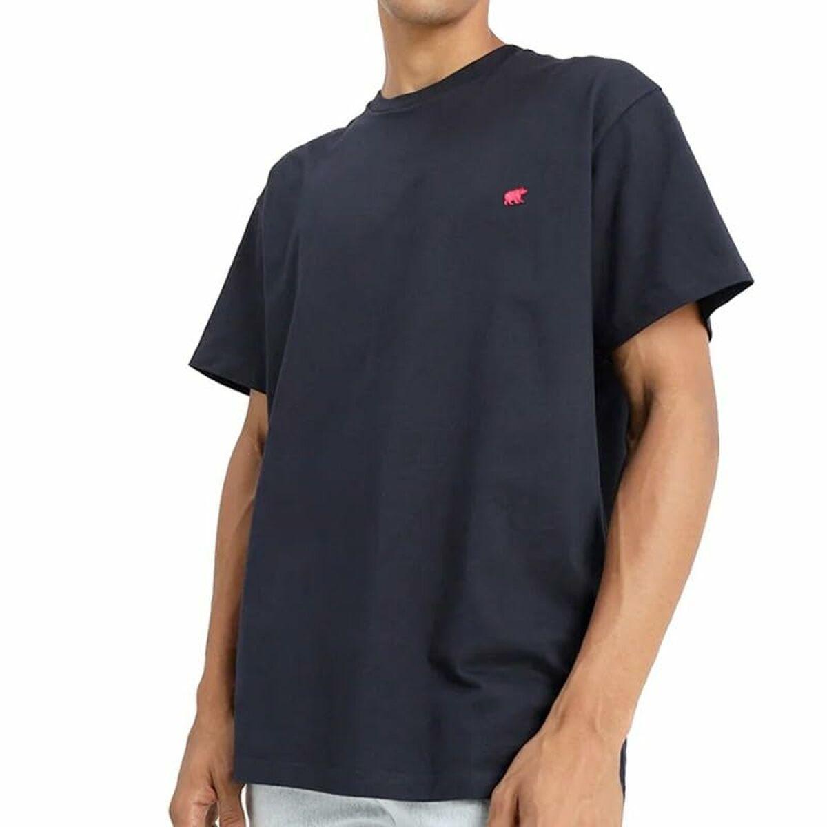 Camiseta de Manga Corta Hombre Snatch & Clash Bear Pocket Negro