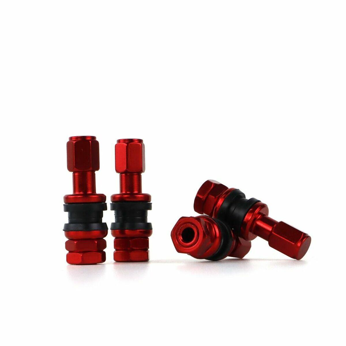 Válvula OMP OMPS09990006 Aluminio 4 uds Rojo