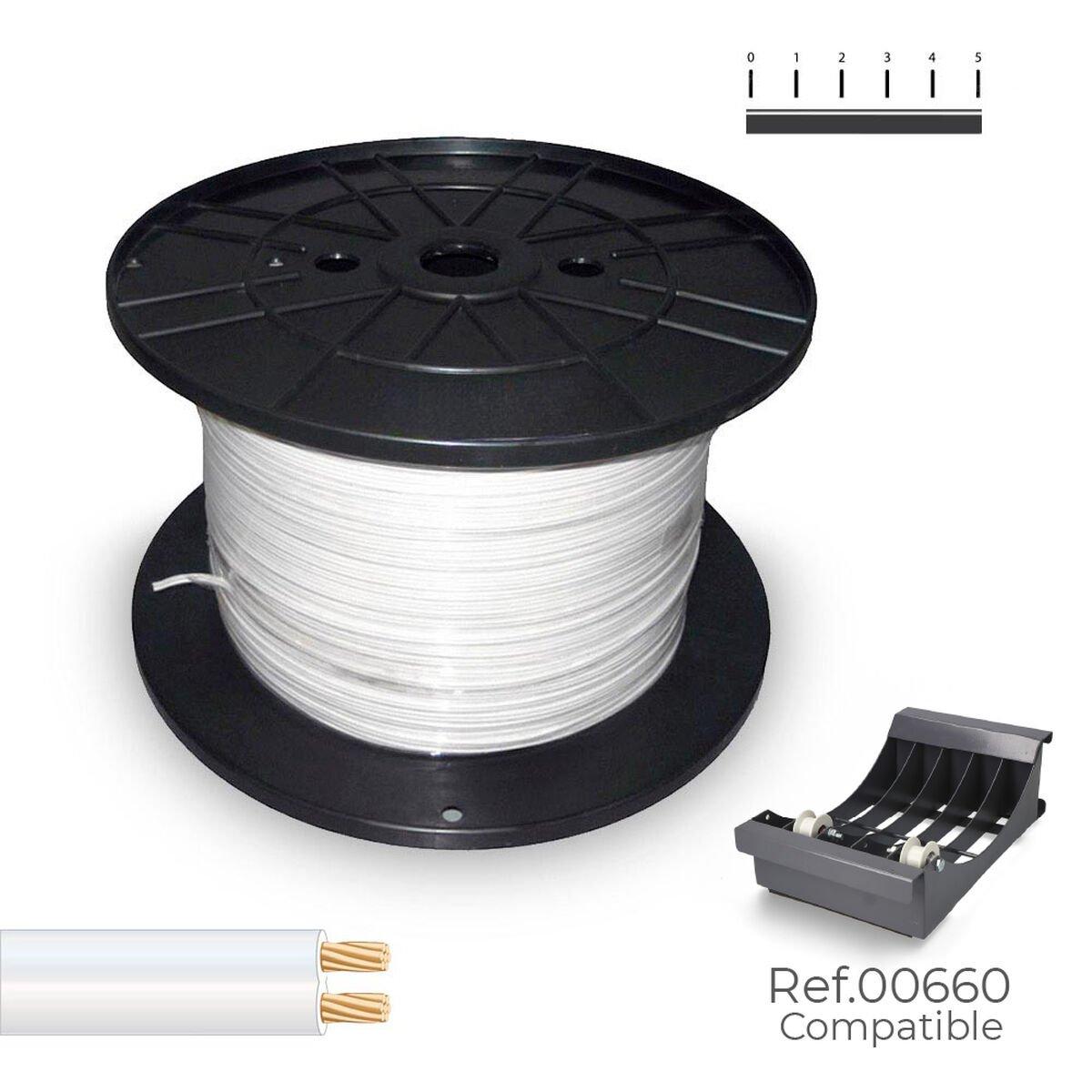 Cable paralelo Sediles Blanco 2 x 1 mm 400 m Bobina