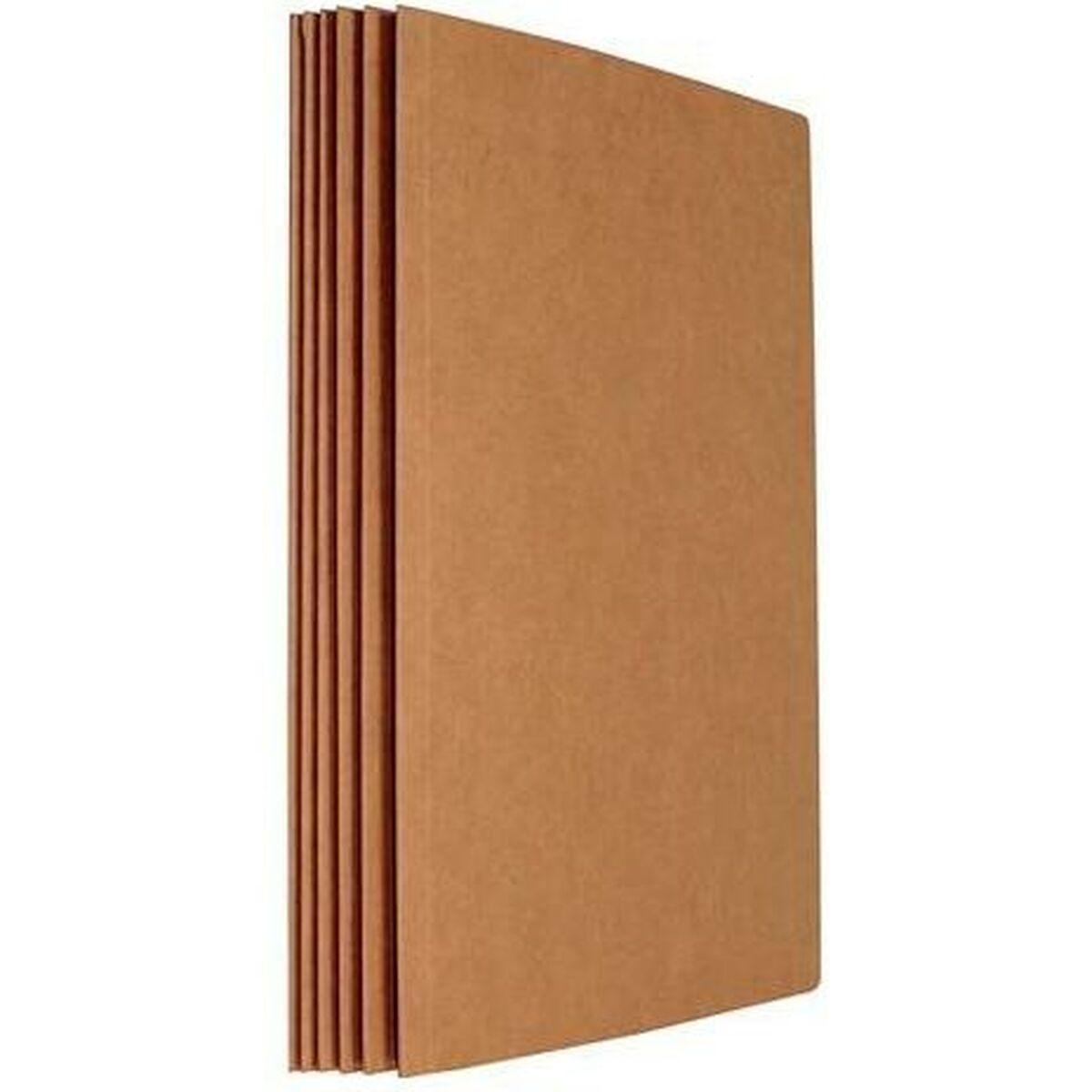 Subcarpeta Mariola Marrón natural Folio 50 Piezas
