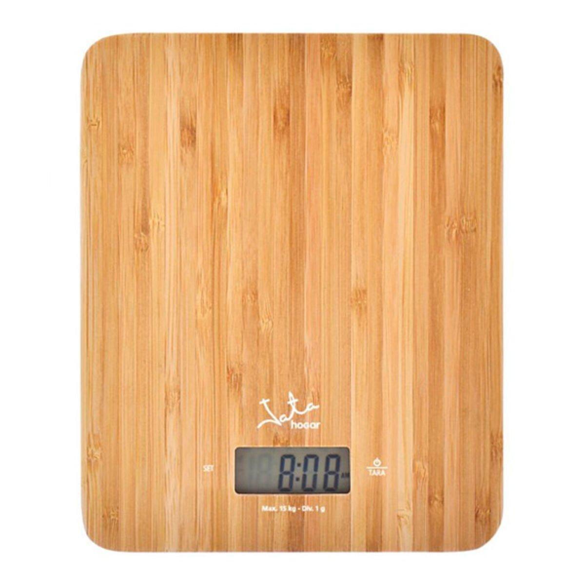Báscula Digital de Cocina Bambú JATA MOD. 720 Bamboo