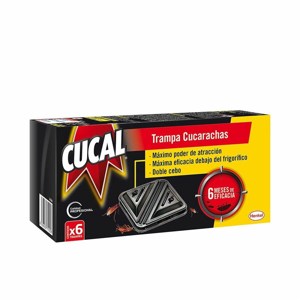 Insecticida Cucal Cucarachas Cebo (6 Unidades)