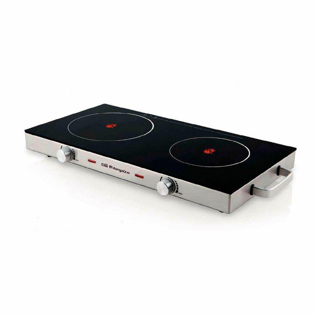 Placa de Inducción Orbegozo 17430 2800 W Negro