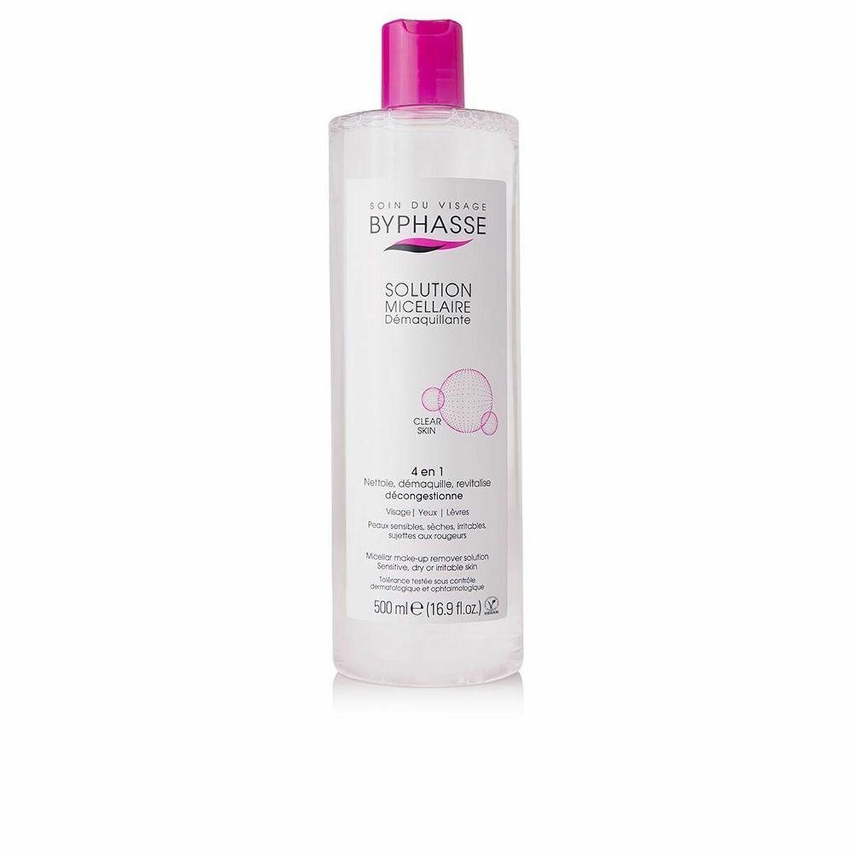 Agua Micelar Desmaquillante Byphasse 1000025005 500 ml 4 en 1