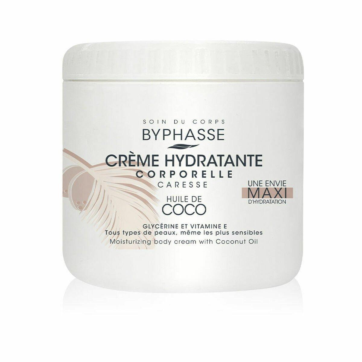 Crema Corporal Hidratante Byphasse Crema Hidratante 500 ml Aceite de coco