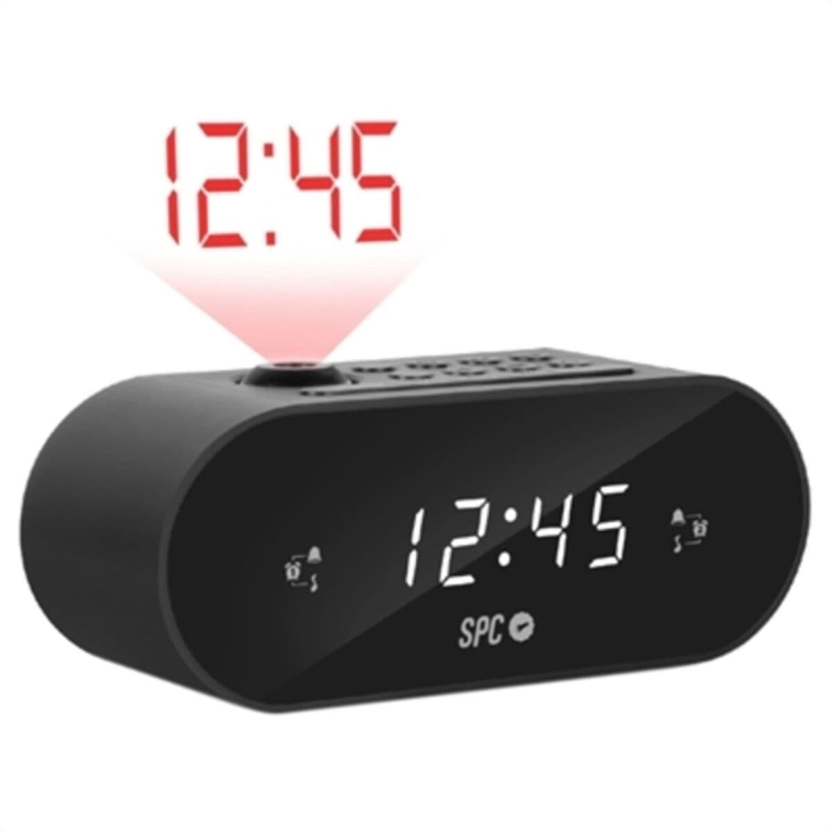 Radio Despertador con Proyector LCD SPC 1