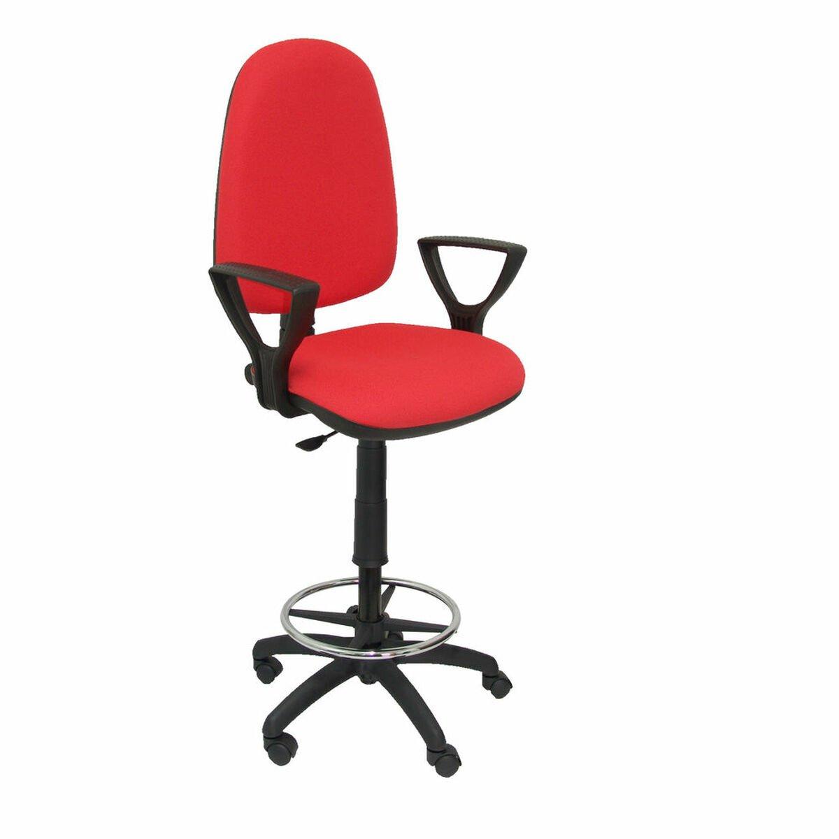 Taburete Ayna bali Piqueras y Crespo T04CP Rojo PVC