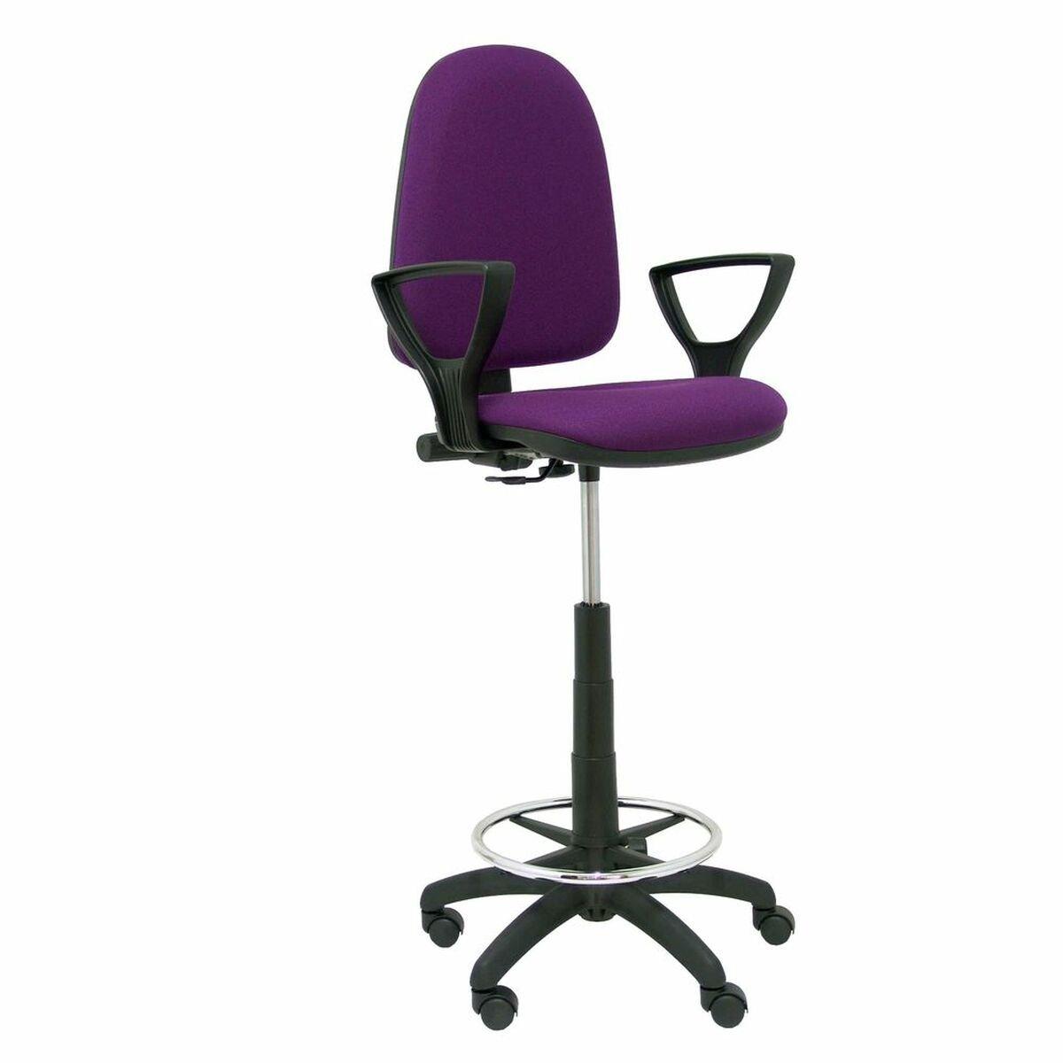 Taburete Ayna bali Piqueras y Crespo T04CP Morado PVC