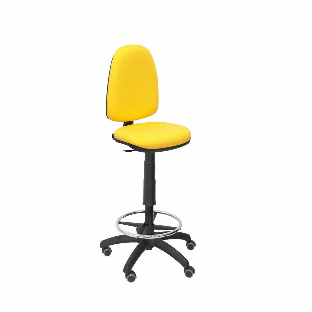 Taburete Ayna Bali Piqueras y Crespo T04CP Amarillo PVC