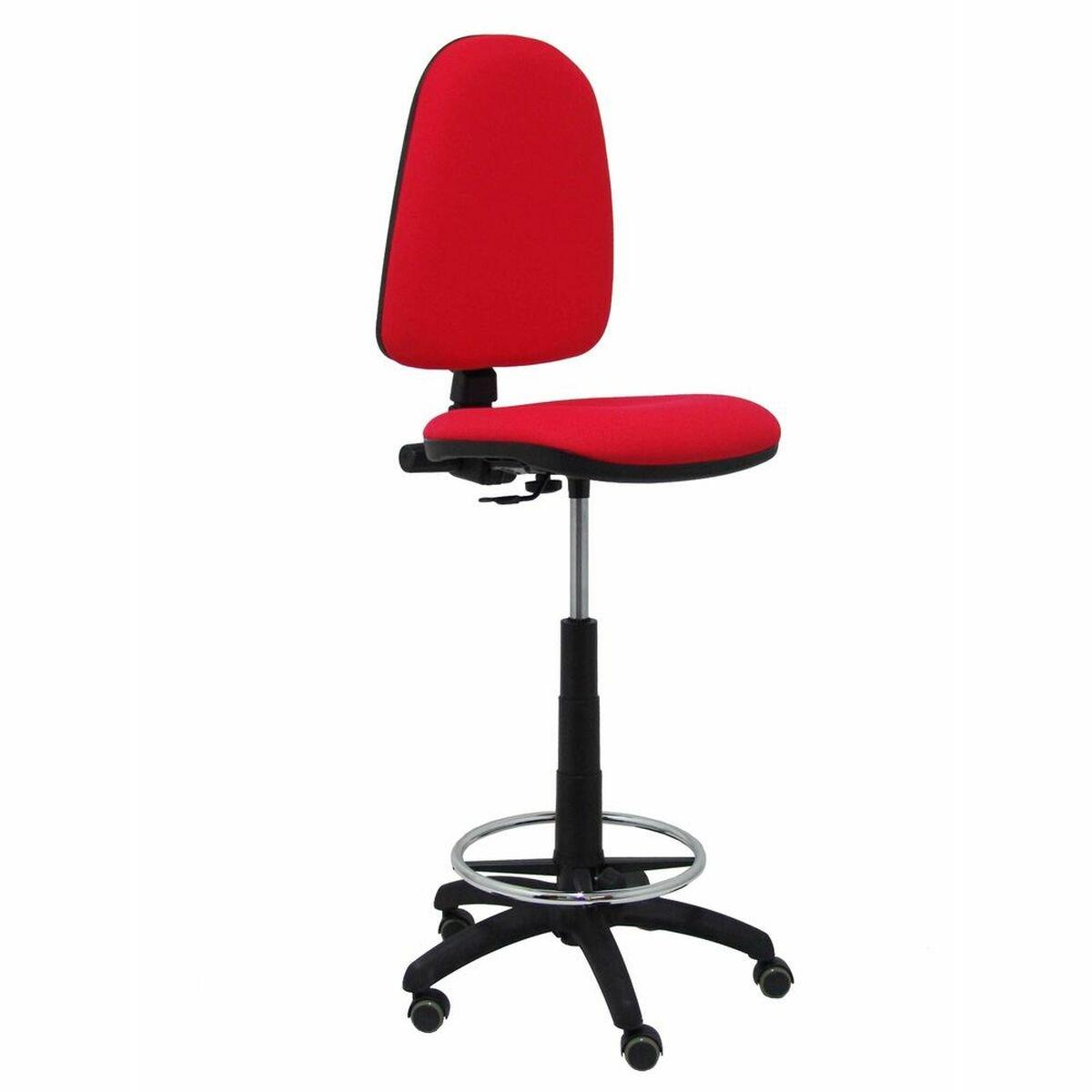 Taburete Ayna bali Piqueras y Crespo T04CP Rojo PVC