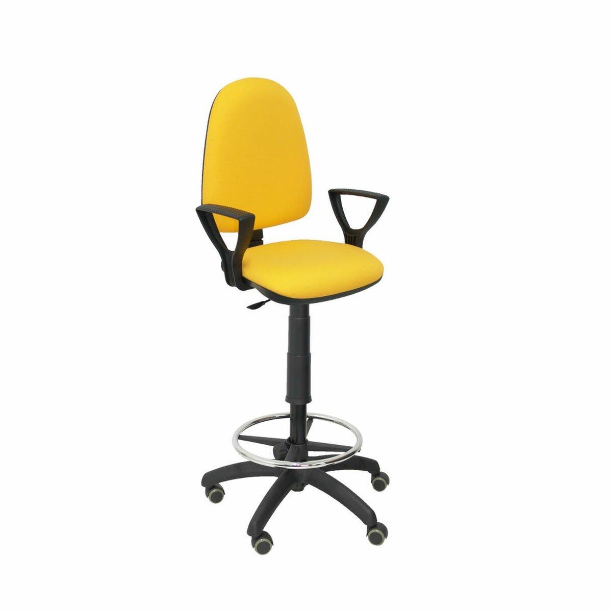 Taburete Ayna Bali Piqueras y Crespo T04CP Amarillo PVC