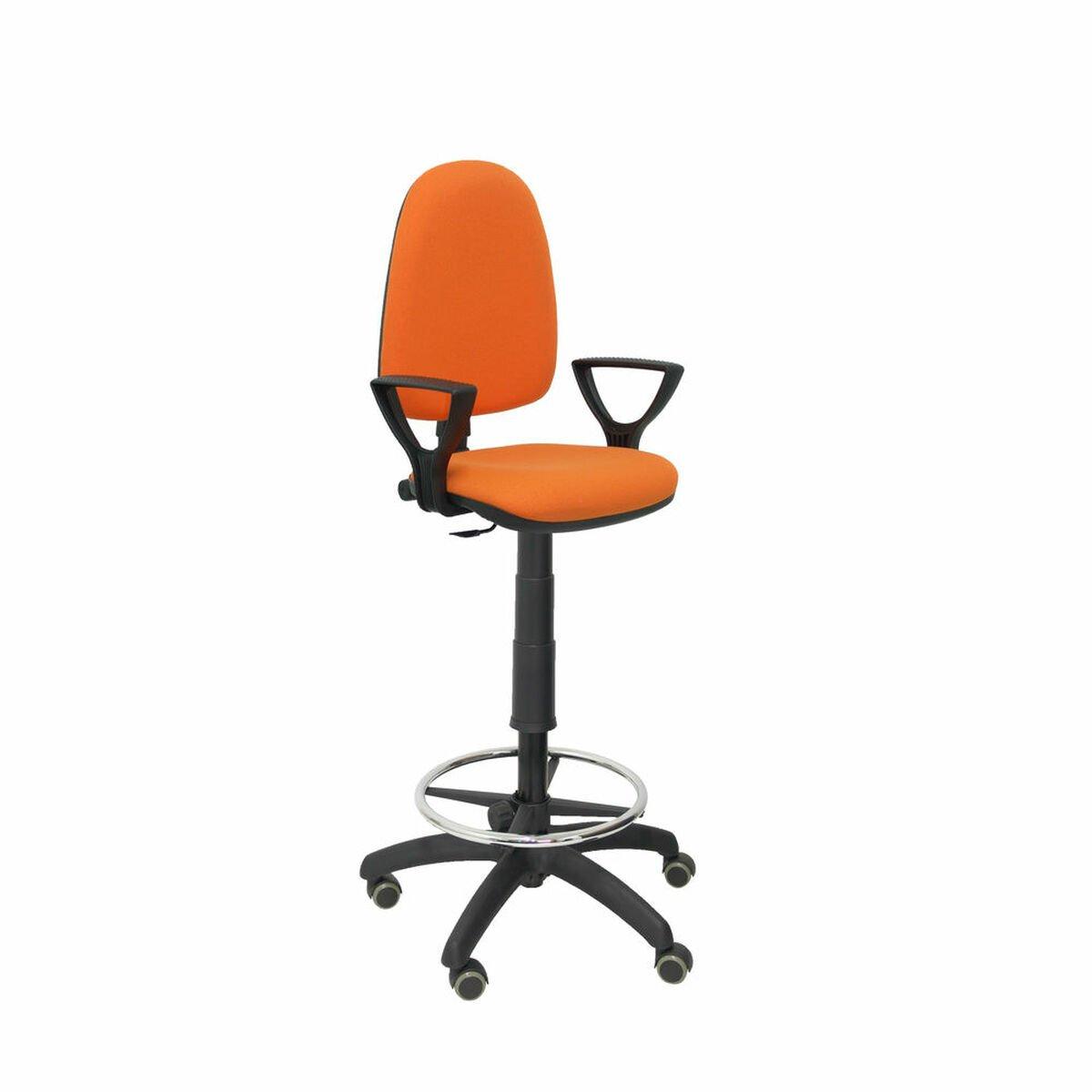 Taburete Ayna bali Piqueras y Crespo T04CP Naranja PVC