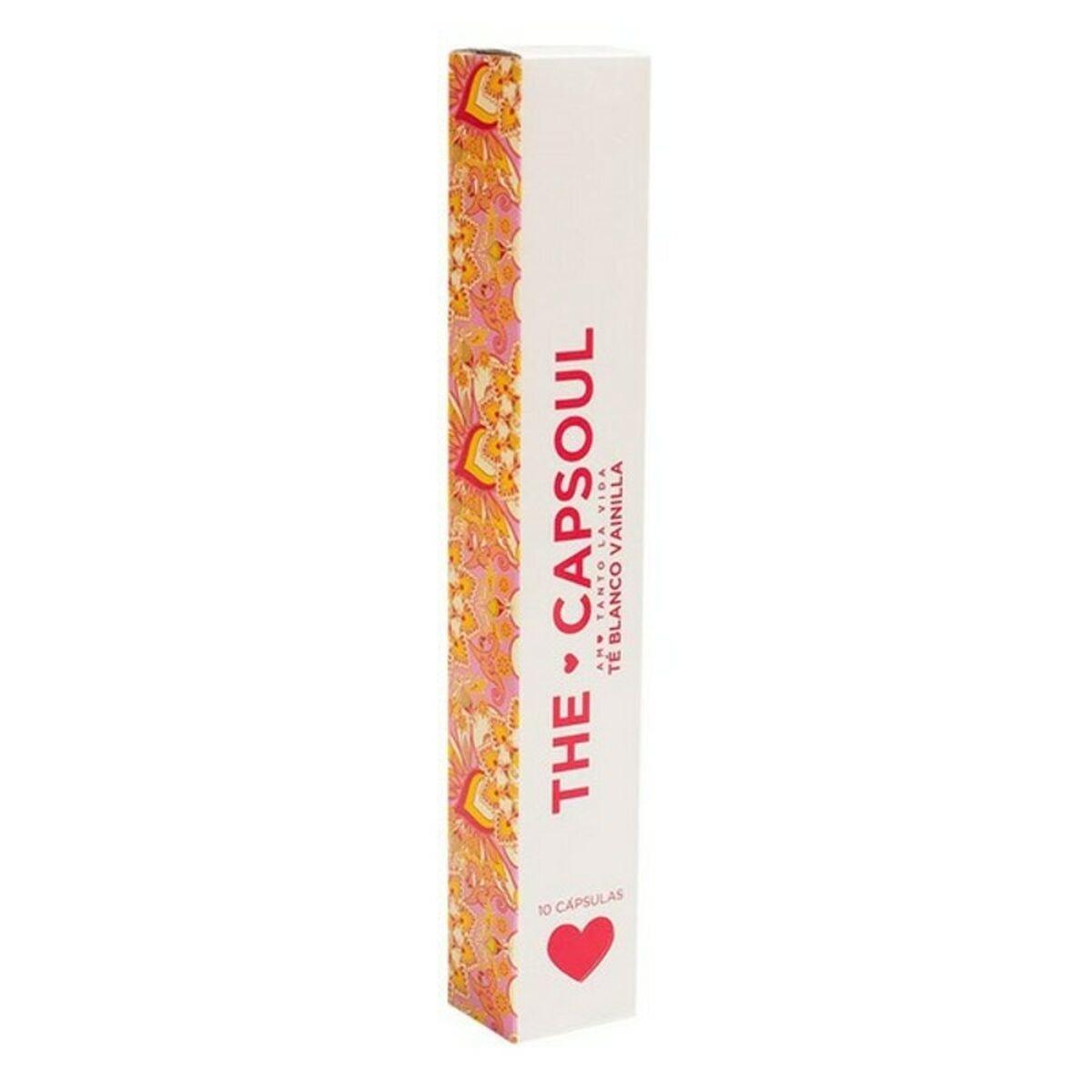 Cápsula de té The Capsoul Cápsulas Té Vainilla Té Blanco (10 Unidades)