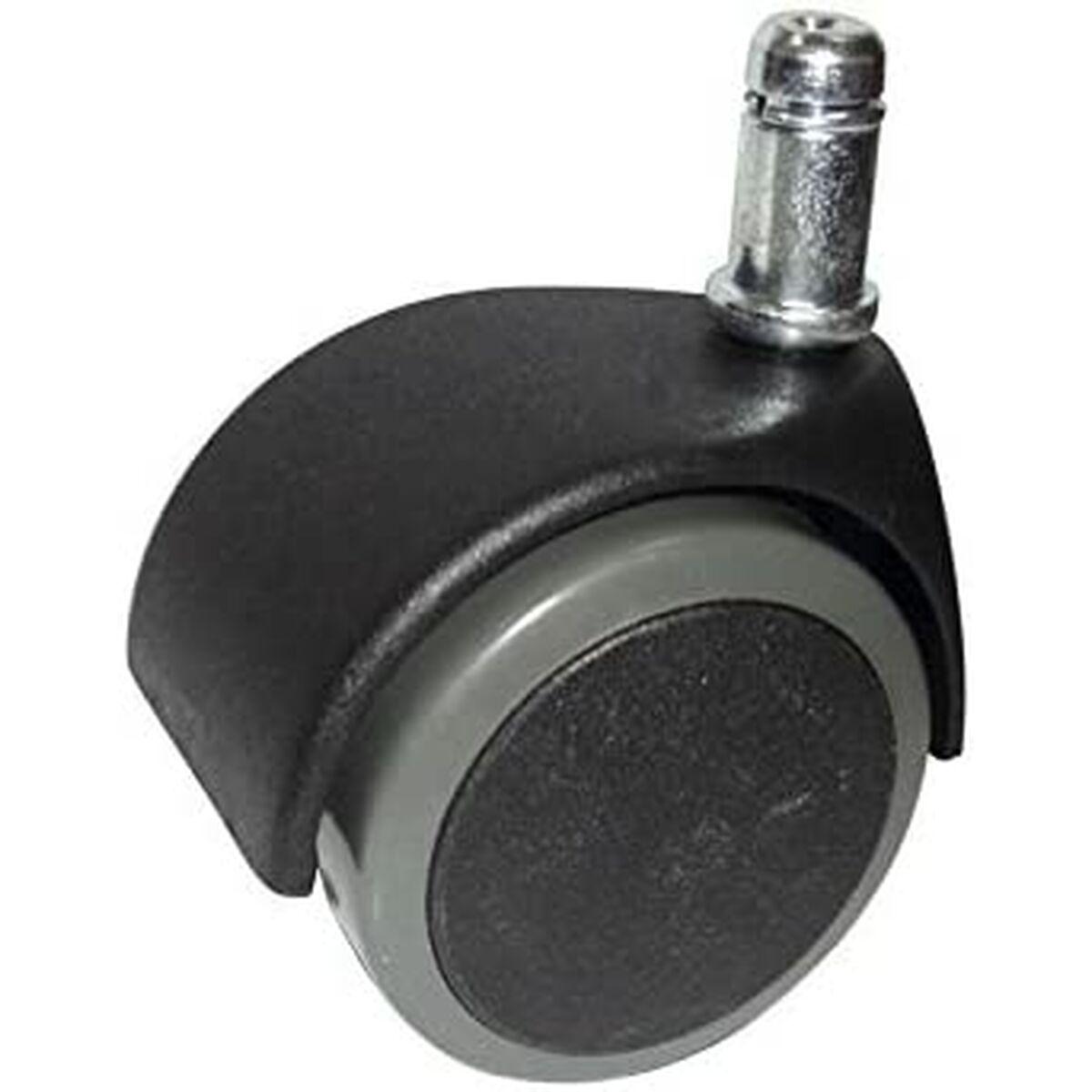 Ruedas Piqueras y Crespo Nailon Negro Perno 11 mm