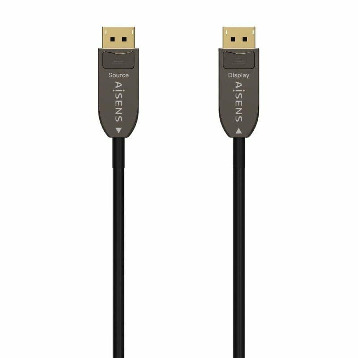 Cable DisplayPort Aisens A155-0610 Negro 50 m