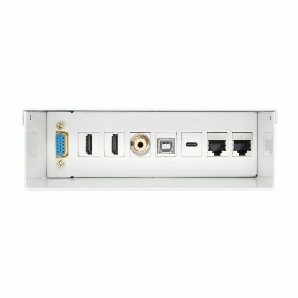 Caja de Conexiones Audiovisual Aisens A127-0720 Blanco