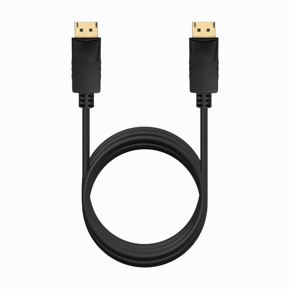 Cable DisplayPort Aisens A124-0740 Negro 2 m 4K Ultra HD