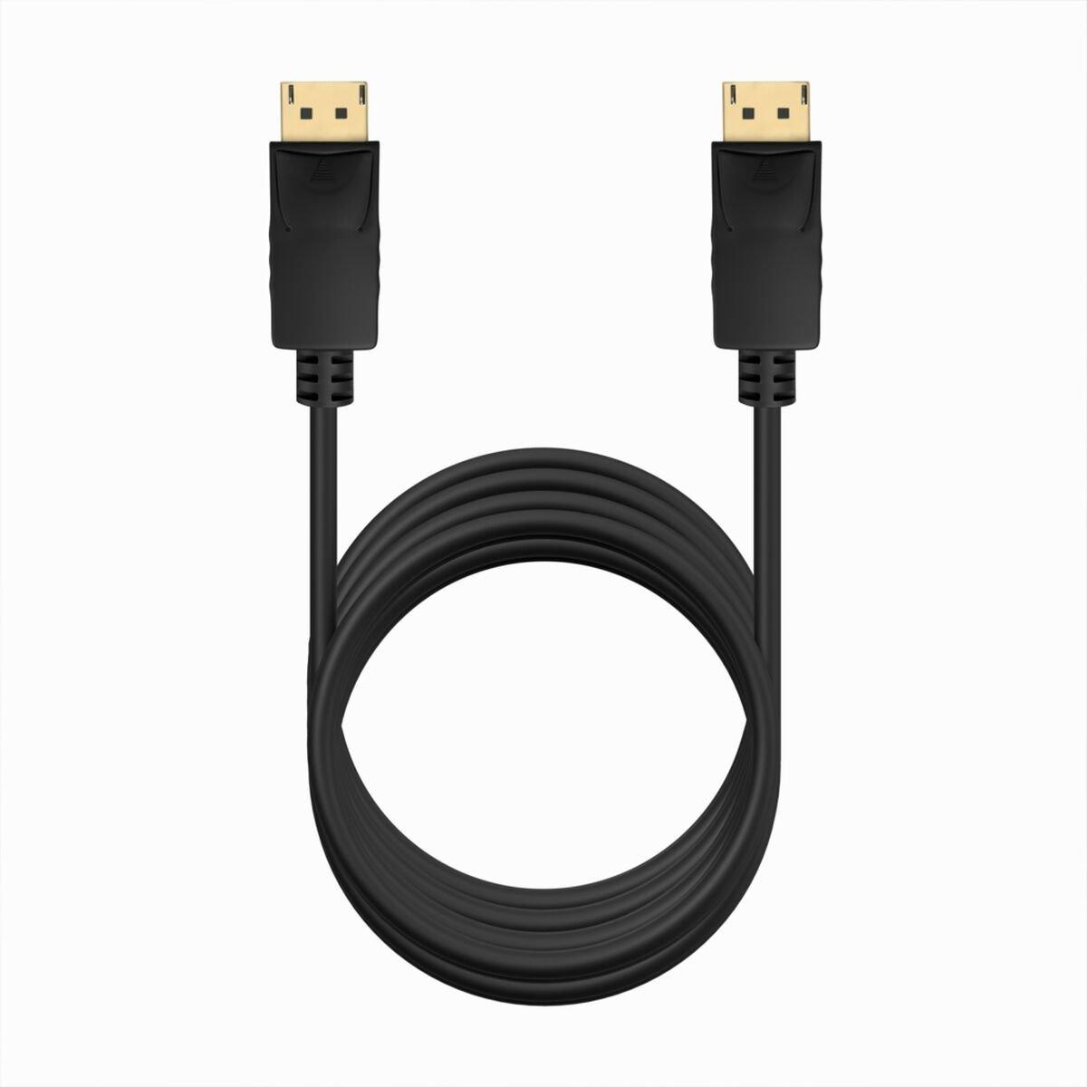 Cable DisplayPort Aisens A124-0741 Negro 3 m 4K Ultra HD