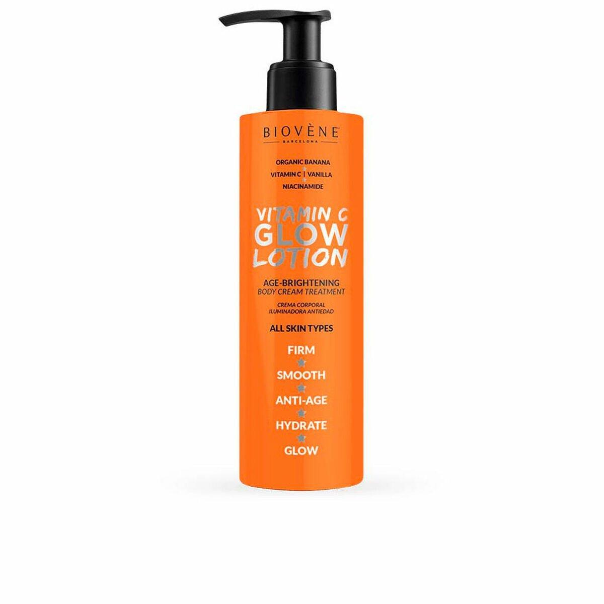 Crema Corporal Biovène Glow Lotion 200 ml Antiedad Iluminador
